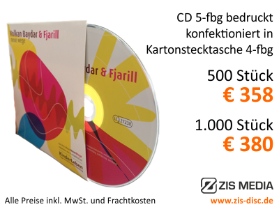 Ihr günstiges CD, DVD Presswerk